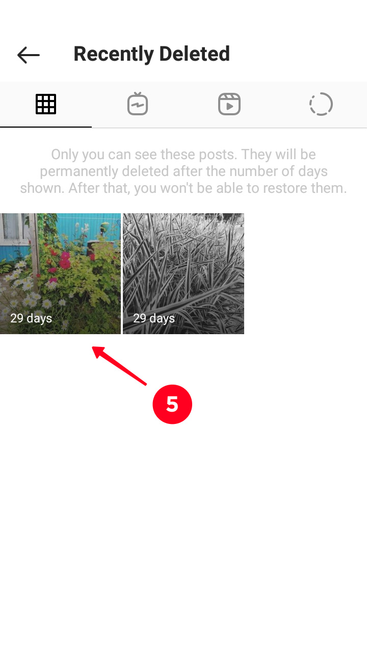 How to see deleted Instagram posts and recover them