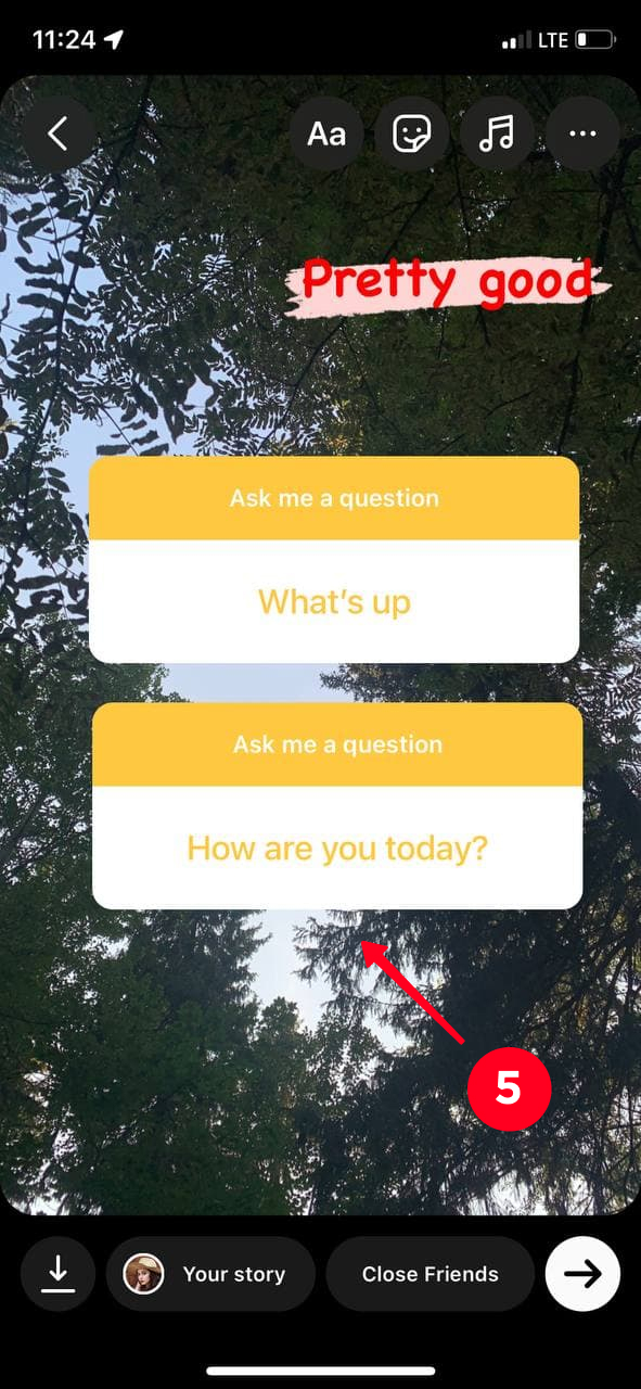 personal questions for instagram