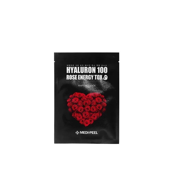 Medi peel отзывы маска. Hyaluron 100 Rose Energy Tox. Маска для лица Hyaluron Rose Energy Tox. Medi-Peel Hyaluron 100 Rose Energy Tox. Medi-Peel Hyaluron Rose Energy Tox Ampoule Mask.