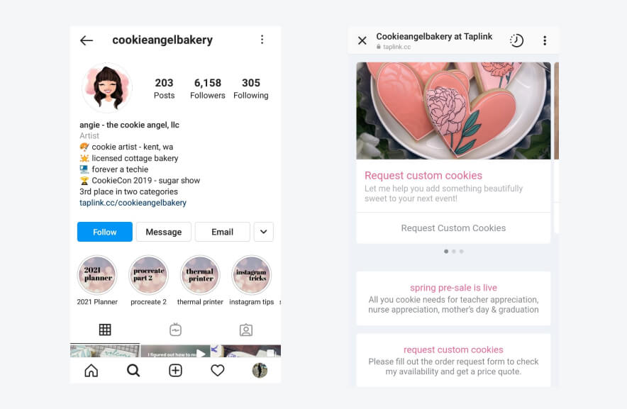 Instagram business bio - instruction, examples & ideas